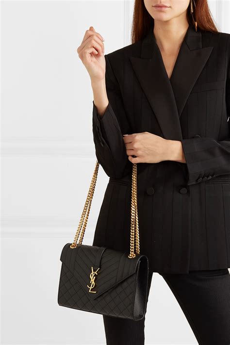 ysl medium envelope black|ysl small envelope crossbody bag.